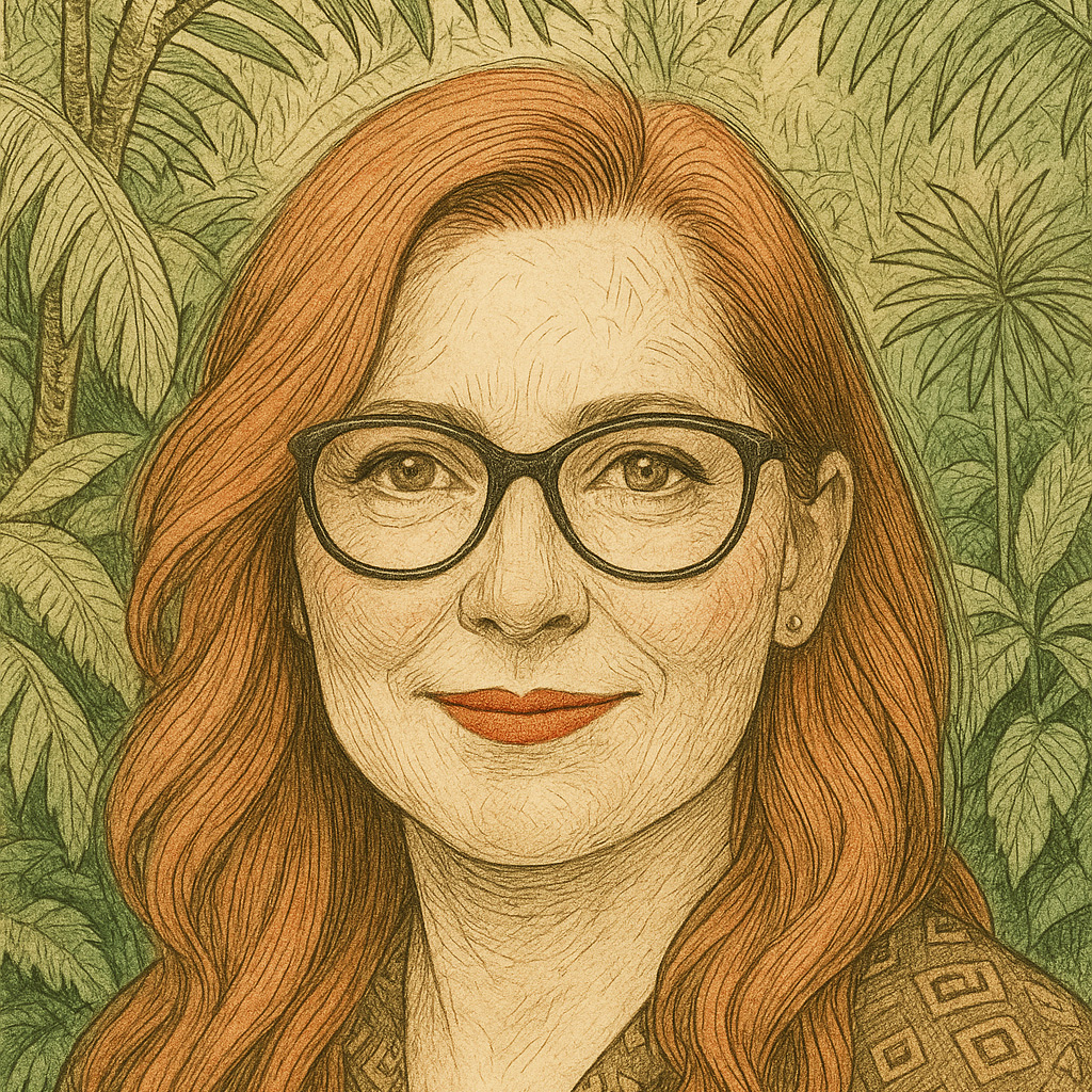 crimsonclad - Queen of the canopy, roaring truth through the vines.